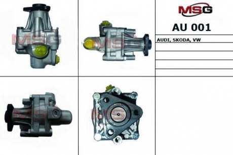 AU001 MSG Насос гідропідсилювача  AUDI 100 1990-1994,AUDI 80 1990-1994,AUDI 80 1991-1996,AUDI 80 1994-1996,AUD