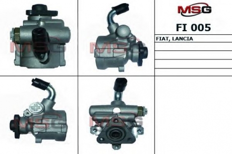 FI005 MSG Насос гідропідсилювача FIAT BRAVA (182) 00-01,BRAVO I (182) 00-01,DOBLO (119) 01-;LANCIA Y (840A) 97