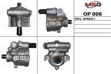 OP006 MSG Насос гідропідсилювача  NISSAN Interstar 2002-,NISSAN Interstar 2002-2009,NISSAN Primastar 2002-