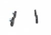 0986494044 Bosch Тормозные колодки дисковые передние OPEL Vectra C, Astra H, Zafira B; FIAT Croma 05-; SAAB 9-3 (фото 1)