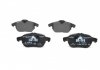 0986494044 Bosch Тормозные колодки дисковые передние OPEL Vectra C, Astra H, Zafira B; FIAT Croma 05-; SAAB 9-3 (фото 4)