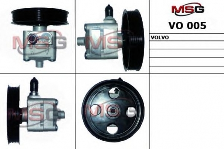 Насос ГУР новий VOLVO S60 01-10,S80 I 01-06,V70 II 01-07,XC70 CROSS COUNTRY 02-07,XC90 02- VO005