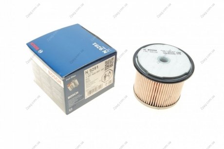 1457429291 Bosch Фильтр топливный дизельный H=60mm CITROEN 1,9/2,1D: Jumpy, ZM; PEUGEOT Partner; FIAT Scudo