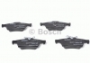 0986494127 Bosch Тормозные колодки дисковые задні FORD Focus II, III; MAZDA 3, 5; OPEL Vectra C; VOLVO (фото 6)