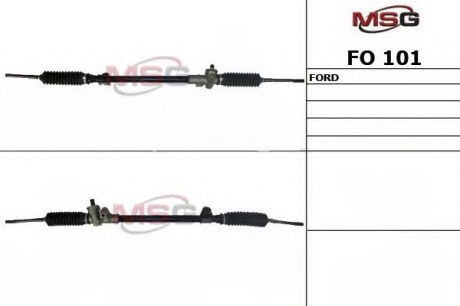 FO101 MSG Рулевая рейка без ГУР новая FORD SCORPIO 87-94, FORD SIERRA 82-87, FORD SIERRA 87-93