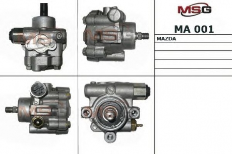 MA001 MSG Насос ГУР новый MAZDA 626 GE 1991-1997,MAZDA MX-6 1991-1997,MAZDA Xedos 6 1992-1997