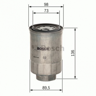 0986450508 Bosch Фильтр топливный дизельный MITSUBISHI Pajero 2,5, L300; KIA Besta 2,2; SUZUKI 2,0TD