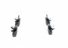 0986424364 Bosch Тормозные колодки дисковые передние AUDI A2, A3; VW Bora,Golf IV; SEAT; SKODA (фото 1)