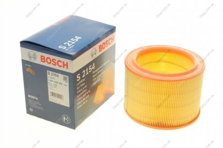 1457432154 Bosch Фильтр воздушный CITROEN Berlingo 1,6-1,9; PEUGEOT 1,6-2,3 (168*124) цилиндр