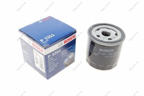 0451103351 Bosch Фильтр масляный H=79mm ALFA; FIAT 1,1-1,6: Fiorino, Tipo, Tempra; LANCIA