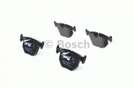 0986494006 Bosch Тормозные колодки дисковые задние BMW 3 (E46), 7(E38), X3(E83), X5(E53)