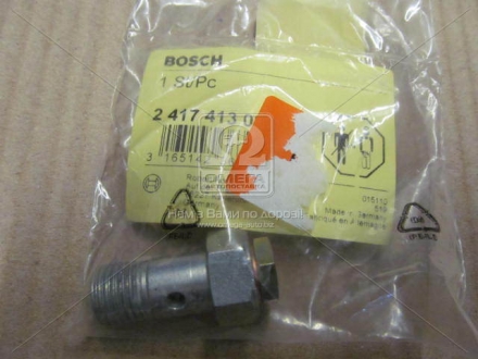 2417413084 Bosch Клапан перепускной ТНВД RENAULT Midliner, Premium; FORD NEW HOLLAND 7,5