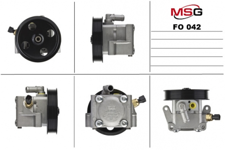 Насос ГУР новий FORD FOCUS III 11-,FOCUS III Turnier 11-,FOCUS III 11- FO042