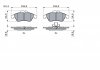 0986424218 Bosch Тормозные колодки дисковые DB Sprinter 208-314,Vito 108-114; VW LT 96- (фото 5)