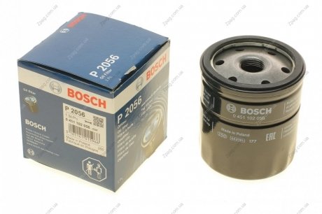 0451102056 Bosch Фильтр масляный H=79mm OPEL Ascona, Kadett, Record; FORD Escort; ROVER