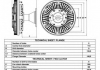 49032 NRF Вискомуфта вентилятора 95 XF 1/1997->9/2002 DAF 95 XF 1/1997->9/2002 (фото 2)