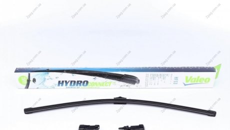 578507 VALEO  Щетка стеклоочистителя Valeo HF53 HydroConnect Front LHD 53cm x 1шт.