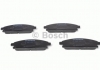 0986424715 Bosch Тормозные колодки дисковые передние Nissan X-Trail 01-, Terrano 95- (фото 7)