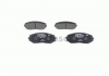 0986494241 Bosch Тормозные колодки дисковые передние SUZUKI GRAND VITARA 1.6/2.0 05- (фото 4)