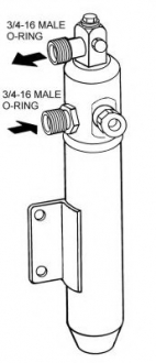 Фильтр-осушитель кондиционера MAN F 2000 18.273 F, FL, FLL 6/1994-> 33103