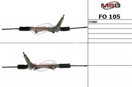FO105 MSG Рульова рейка TRANSIT 86-00