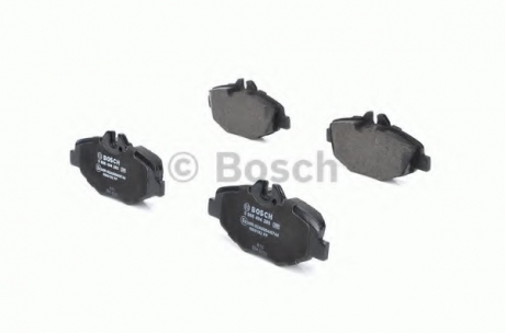 0986494285 Bosch Тормозные колодки дисковые передние DB W211 E-klasse с датч. 02-