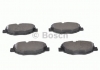 0986494285 Bosch Тормозные колодки дисковые передние DB W211 E-klasse с датч. 02- (фото 5)