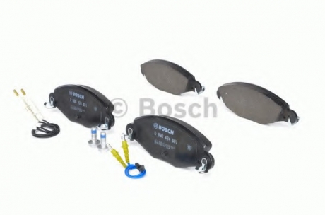 0986424581 Bosch Тормозные колодки дисковые передние CITROEN C5 2.2 HDI-3.0 01-