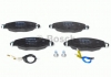 0986424581 Bosch Тормозные колодки дисковые передние CITROEN C5 2.2 HDI-3.0 01- (фото 6)