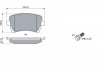 0986494303 Bosch Тормозные колодки дисковые задние AUDI A4/A6/A8 04-; VW T5 (фото 5)