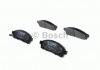 0986494268 Bosch Тормозные колодки дисковые передние Mitsubishi L200 05 - (фото 1)
