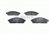0986494268 Bosch Тормозные колодки дисковые передние Mitsubishi L200 05 - (фото 3)