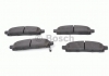 0986494268 Bosch Тормозные колодки дисковые передние Mitsubishi L200 05 - (фото 5)