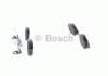 0986424455 Bosch Тормозные колодки дисковые передние RENAULT Kangoo 98 - (фото 3)