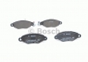 0986424455 Bosch Тормозные колодки дисковые передние RENAULT Kangoo 98 - (фото 4)