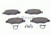 0986424455 Bosch Тормозные колодки дисковые передние RENAULT Kangoo 98 - (фото 6)