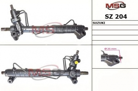 SZ204 MSG Рулевая рейка с ГУР новая SUZUKI Grand Vitara 2004-