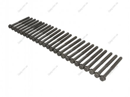 259.560 Elring Комплект болтов ГБЦ. DAF MX. 26 шт. M12x2x200