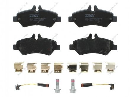 GDB1697 TRW Колодка гальм. диск. MB SPRINTER задн. (вир-во TRW)