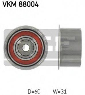 VKM 88004 SKF Паразитный / Ведущий ролик, зубчатый ремень