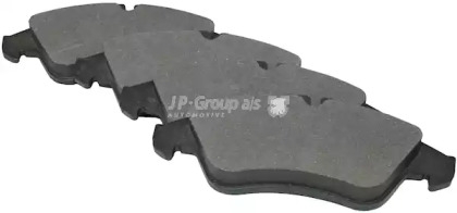 1163601510 JP Group  Комплект тормозных колодок, дисковый тормоз