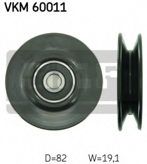 VKM 60011 SKF Шків ременя генератора