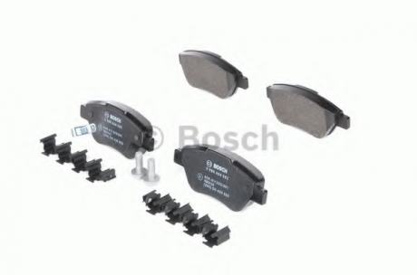 0986494092 Bosch Тормозные колодки передние Opel Corsa 06 -