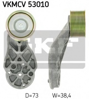 VKMCV 53010 SKF Натягувач поліклинового ременя