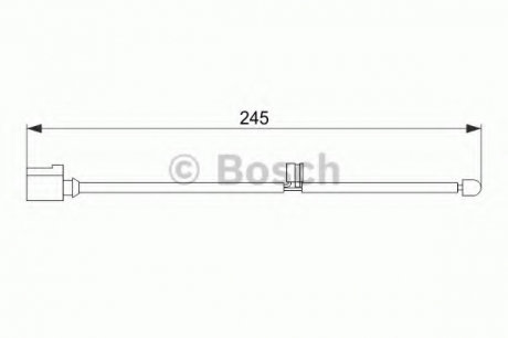 1987474563 Bosch Датчик зносу гальмівних колодок