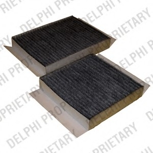 TSP0325229C DELPHI Фильтр салона угольный (комплект 2шт.)