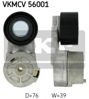 VKMCV 56001 SKF Ролик с натяжителем APV1057 D=76, W=39