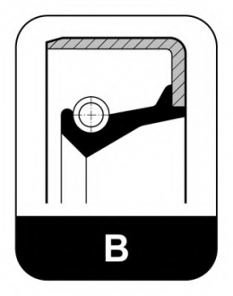 485.890 Elring Сальник ступицы. MAN 132x160x10 B FPM