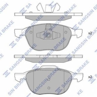 SP1260 Hi-Q  Тормозные колодки дисковые передние