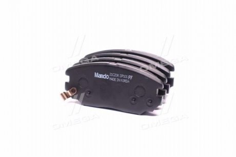 MPH33 MANDO  Тормозные колодки дисковые передние